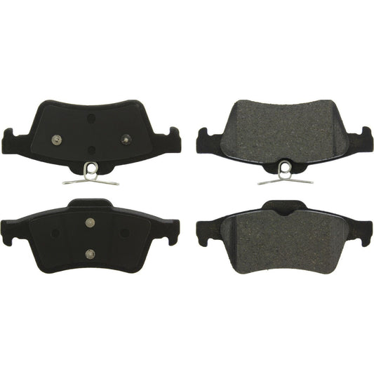 Top View of Rear Disc Brake Pad Set CENTRIC 103.10950