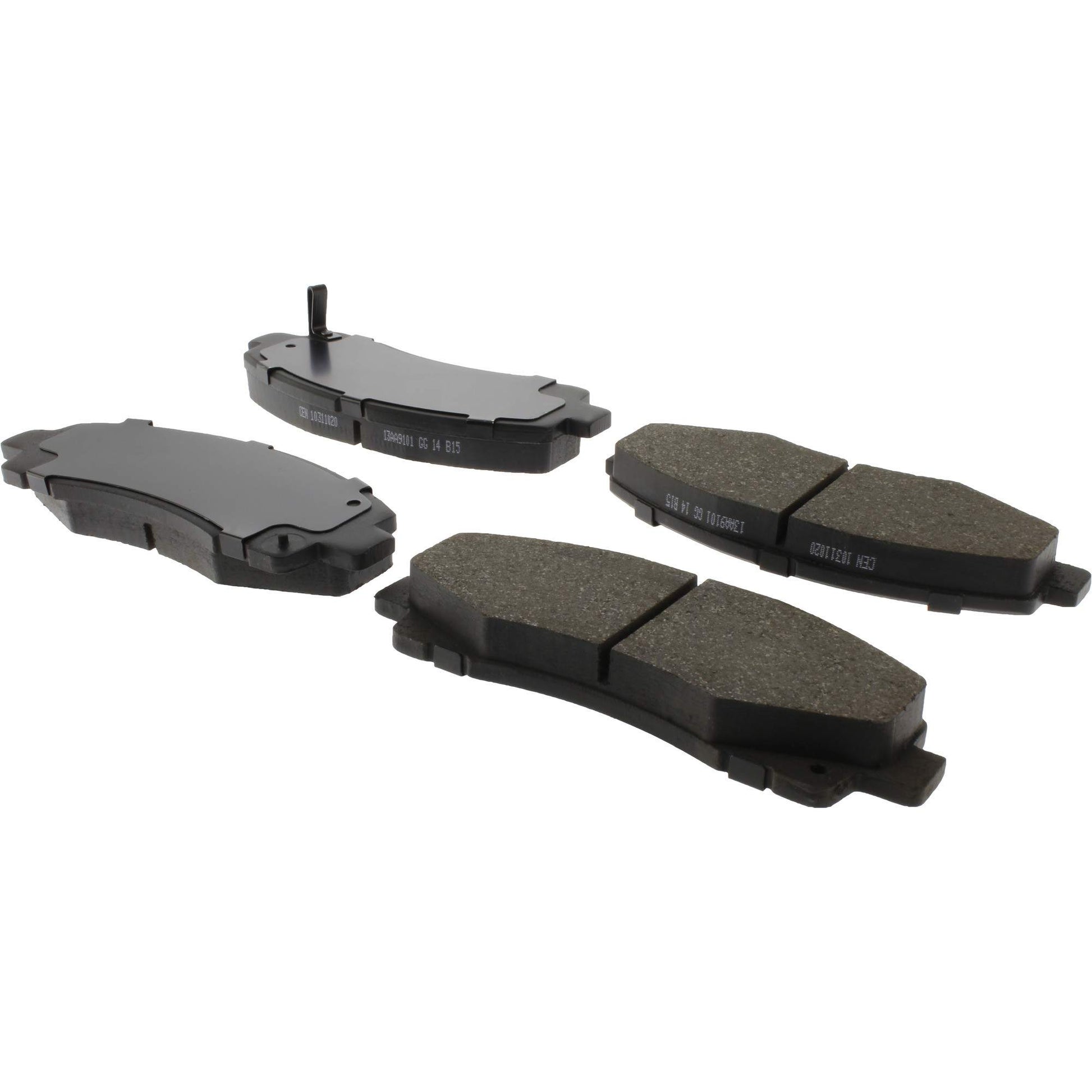 Angle View of Front Disc Brake Pad Set CENTRIC 103.11020