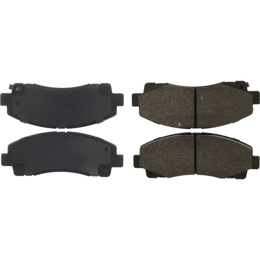 Top View of Front Disc Brake Pad Set CENTRIC 103.11020