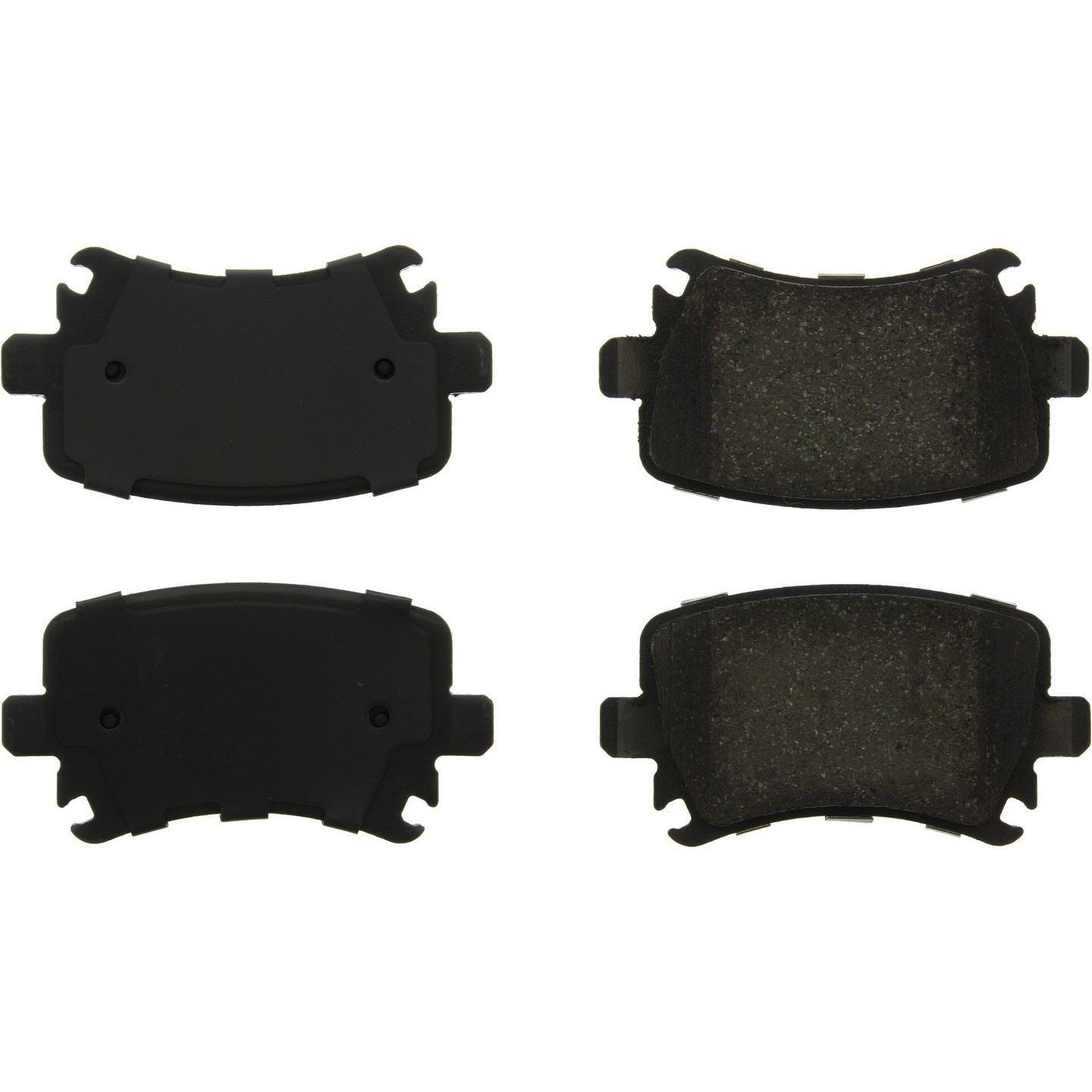 Top View of Rear Disc Brake Pad Set CENTRIC 103.11080