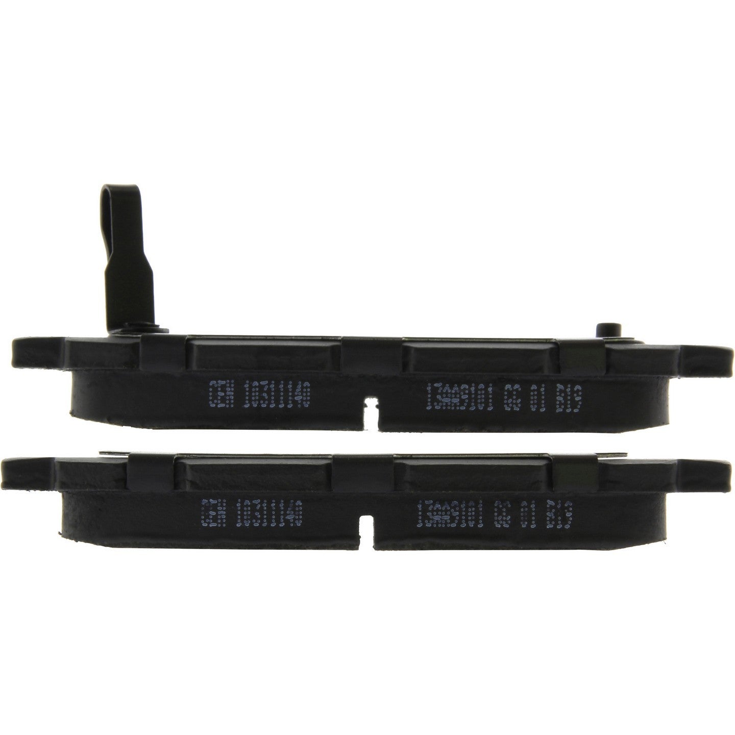 Side View of Rear Disc Brake Pad Set CENTRIC 103.11140