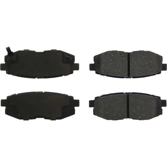 Top View of Rear Disc Brake Pad Set CENTRIC 103.11240