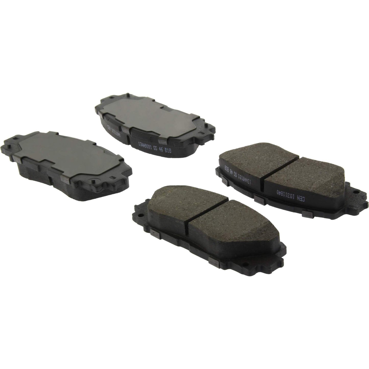 Angle View of Front Disc Brake Pad Set CENTRIC 103.11840