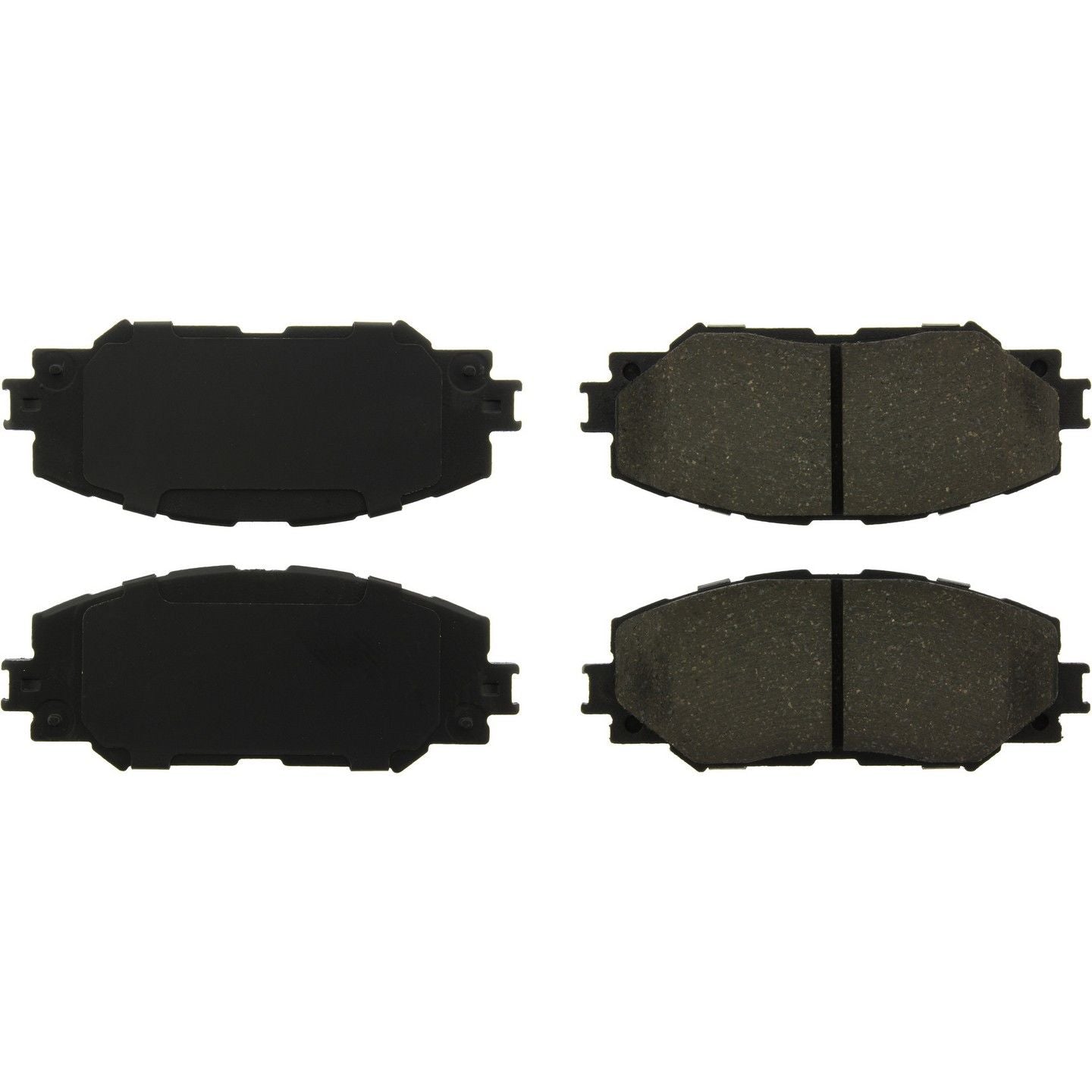 Top View of Front Disc Brake Pad Set CENTRIC 103.12100