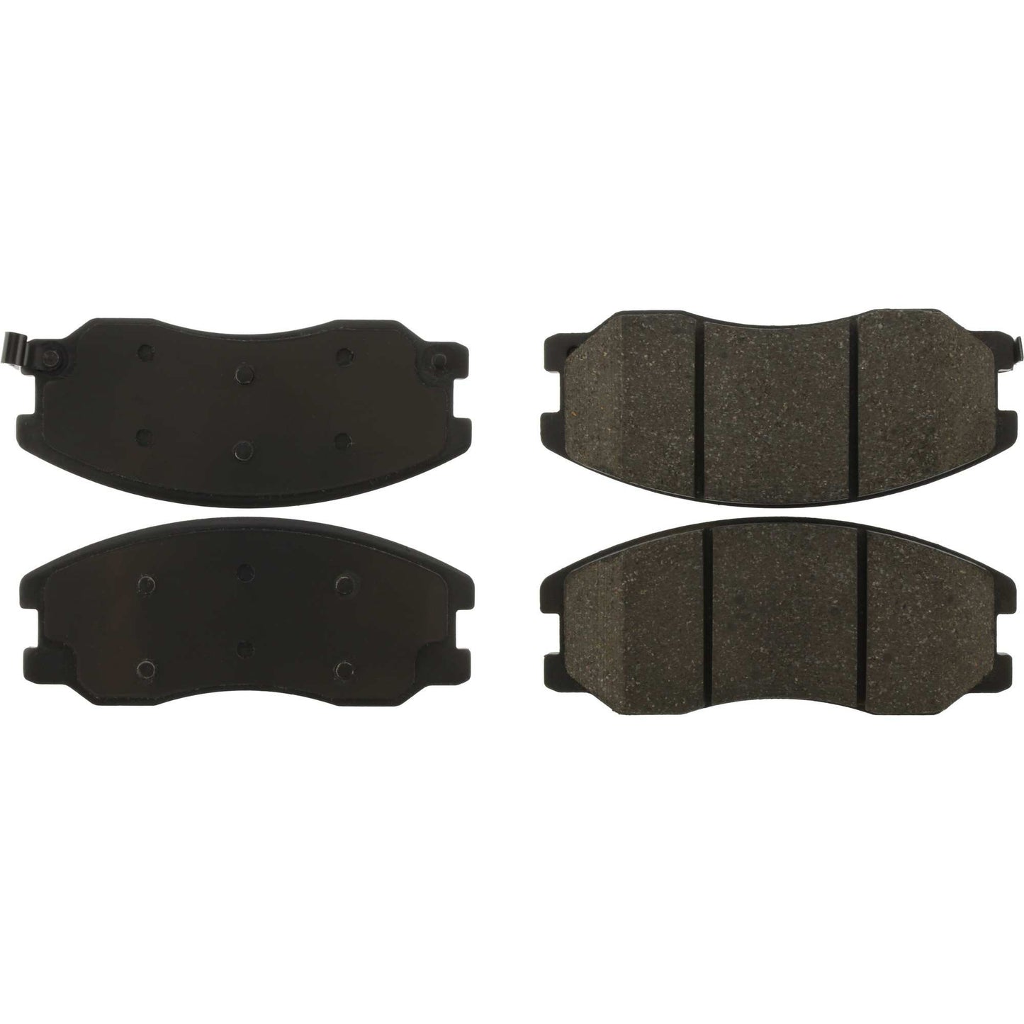 Top View of Front Disc Brake Pad Set CENTRIC 103.12640