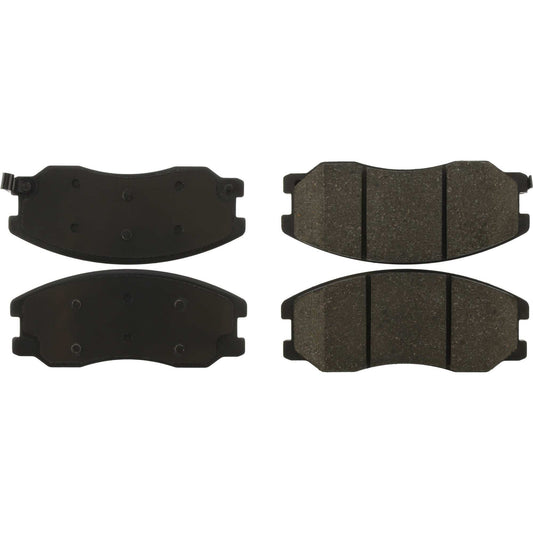 Top View of Front Disc Brake Pad Set CENTRIC 103.12640