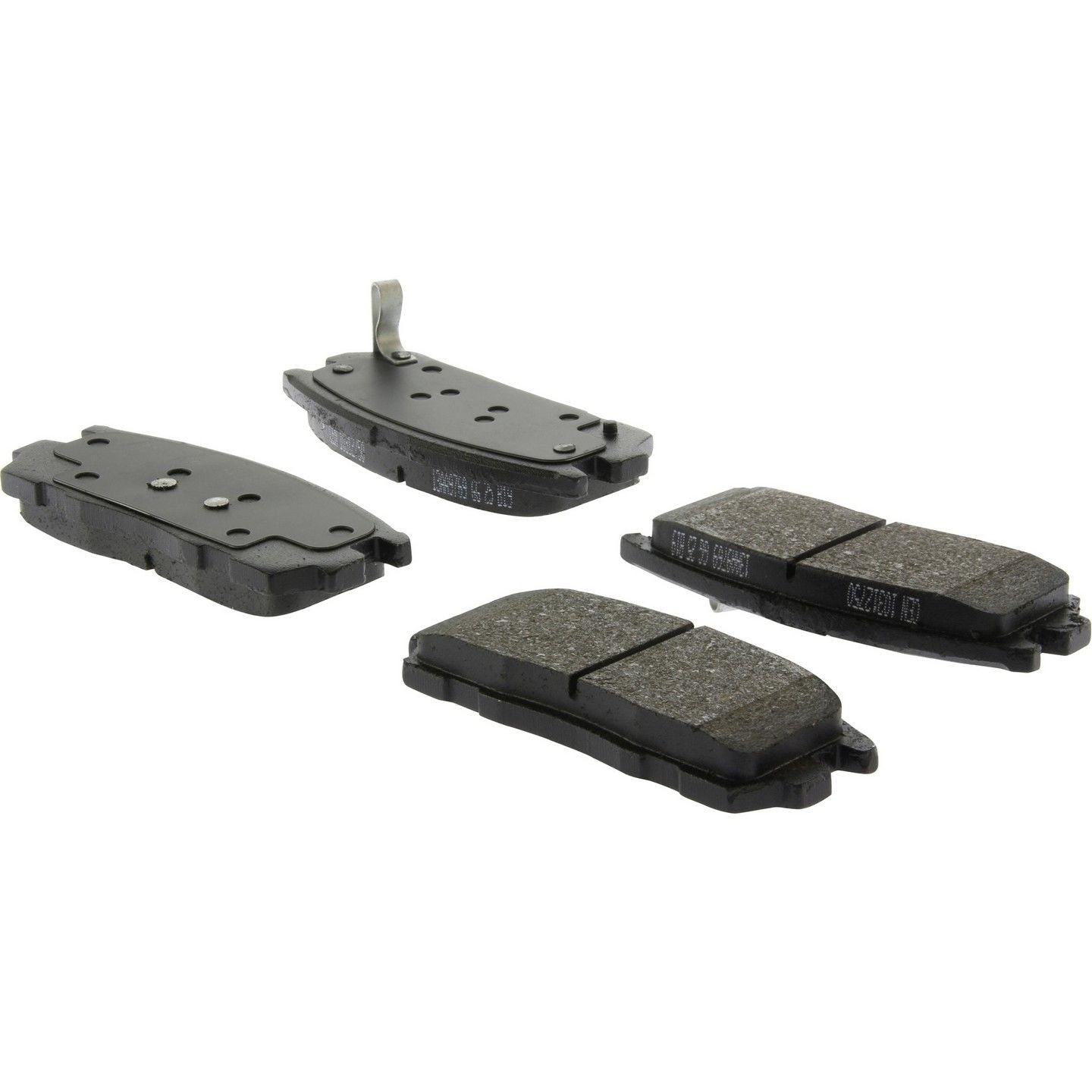 Angle View of Rear Disc Brake Pad Set CENTRIC 103.12750