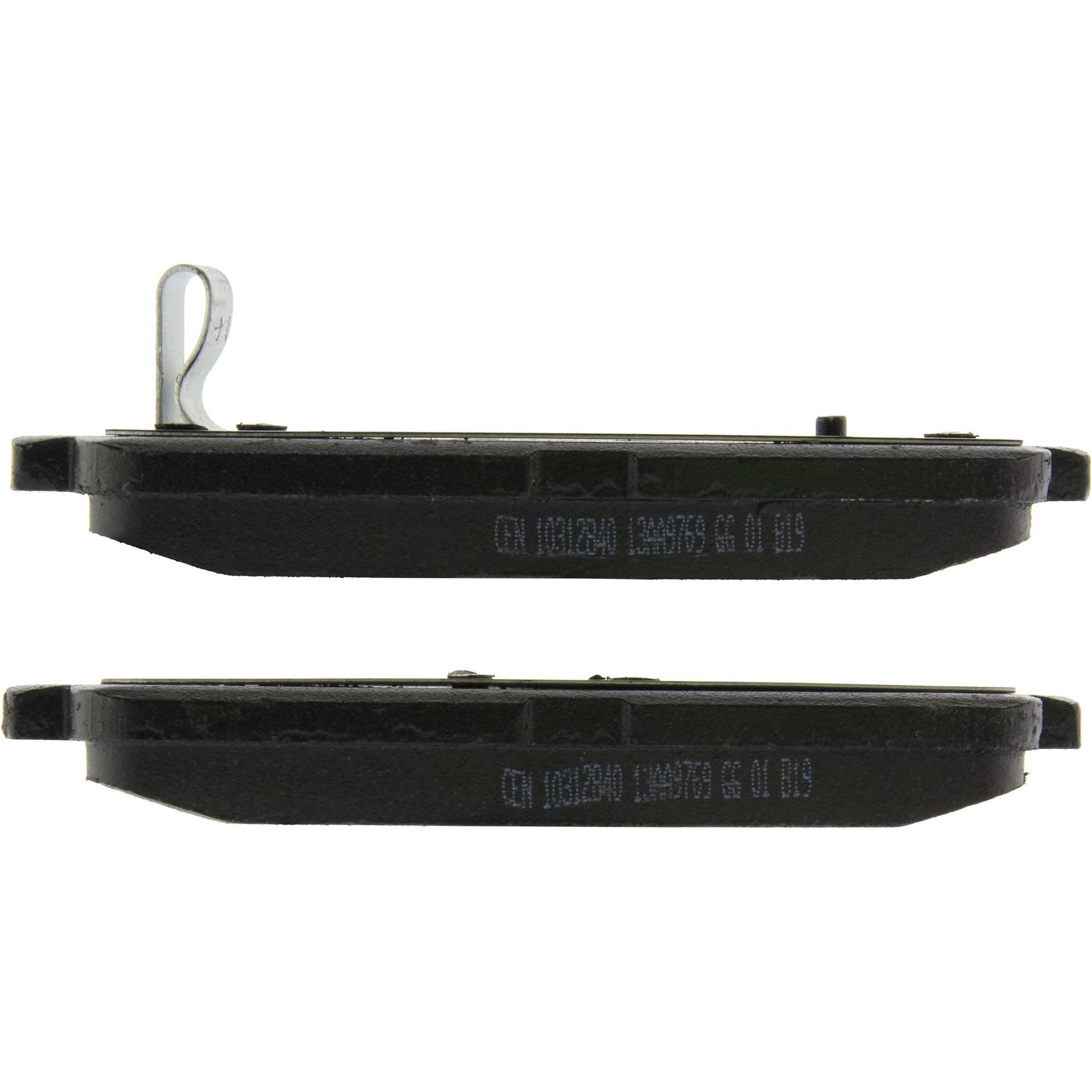 Side View of Rear Disc Brake Pad Set CENTRIC 103.12840