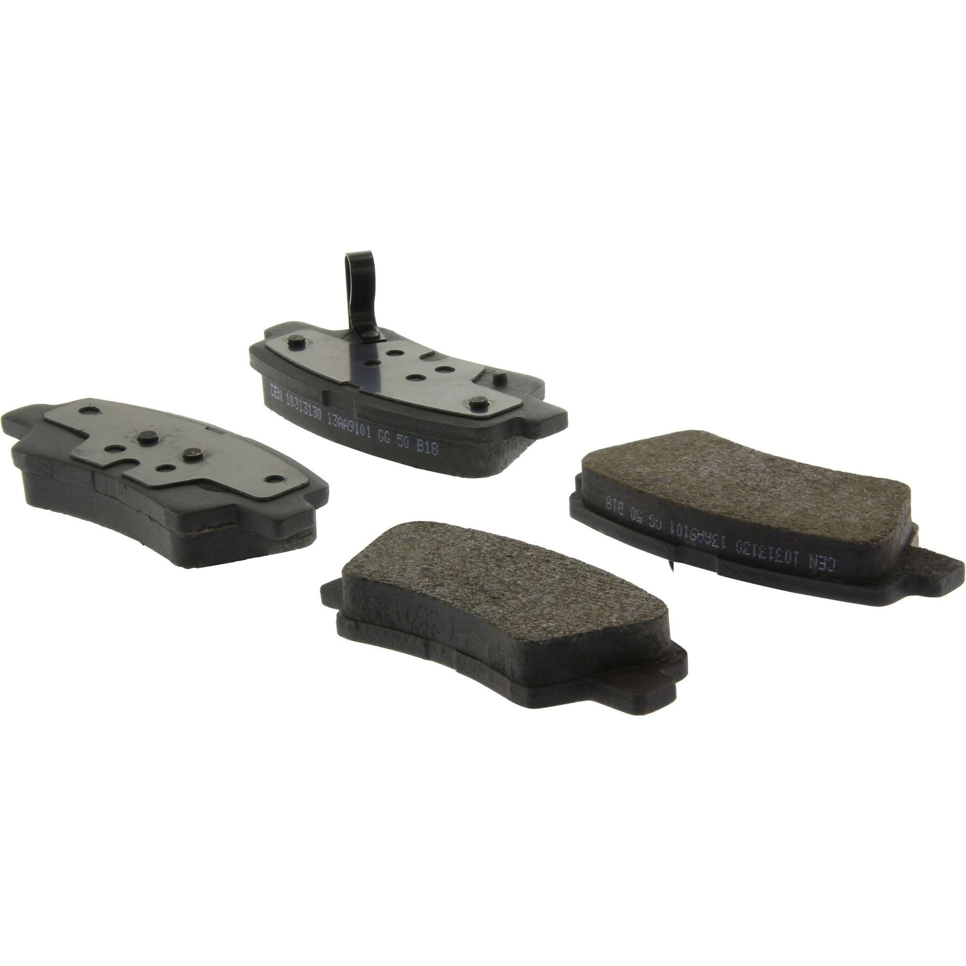 Angle View of Rear Disc Brake Pad Set CENTRIC 103.13130