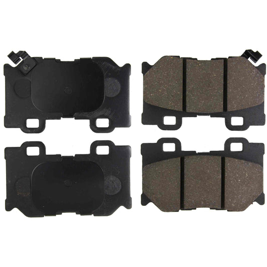 Top View of Rear Disc Brake Pad Set CENTRIC 103.13470