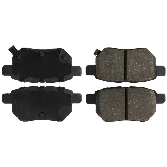 Top View of Rear Disc Brake Pad Set CENTRIC 103.13540