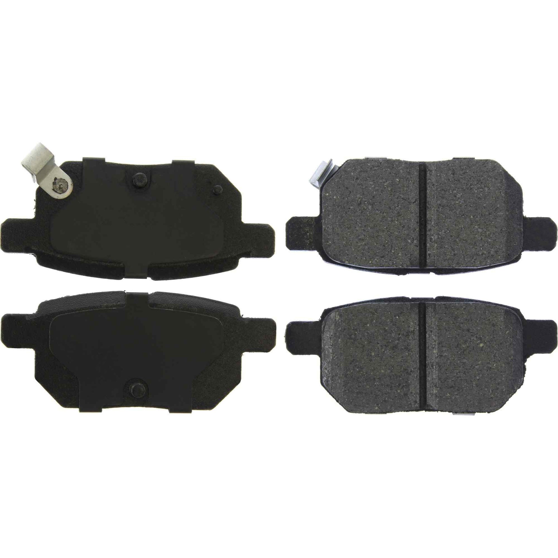 Top View of Rear Disc Brake Pad Set CENTRIC 103.14230