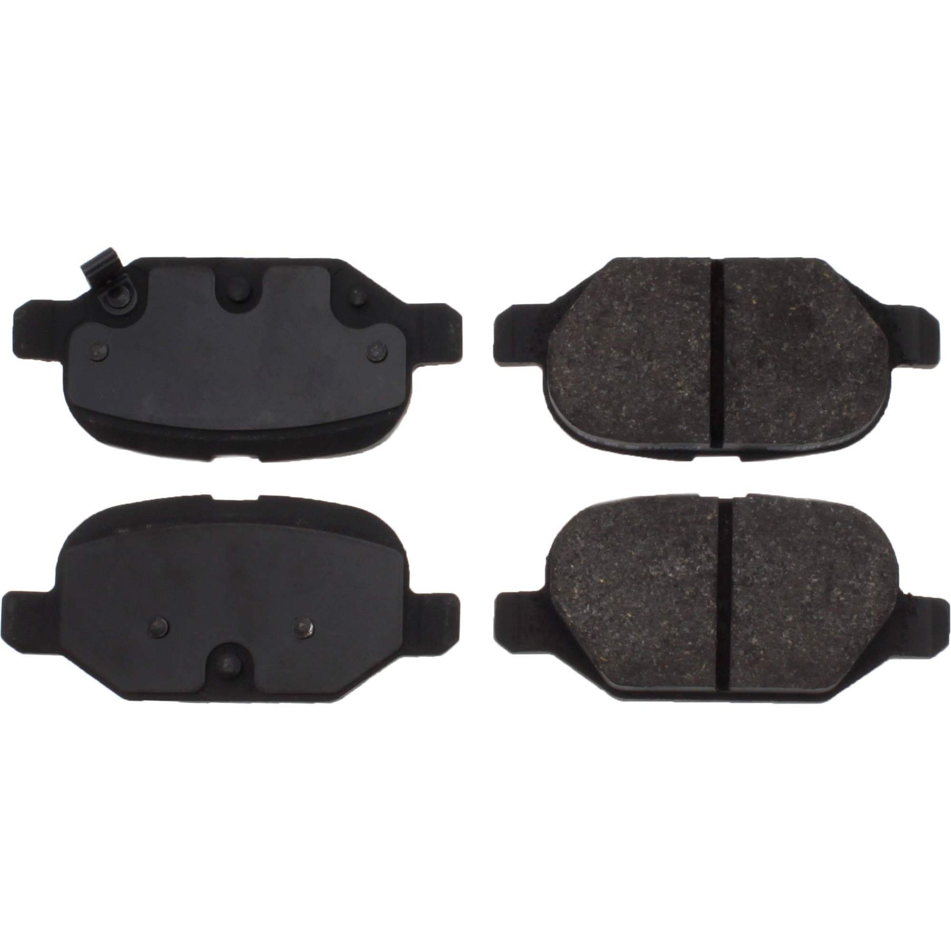 Top View of Rear Disc Brake Pad Set CENTRIC 103.15690