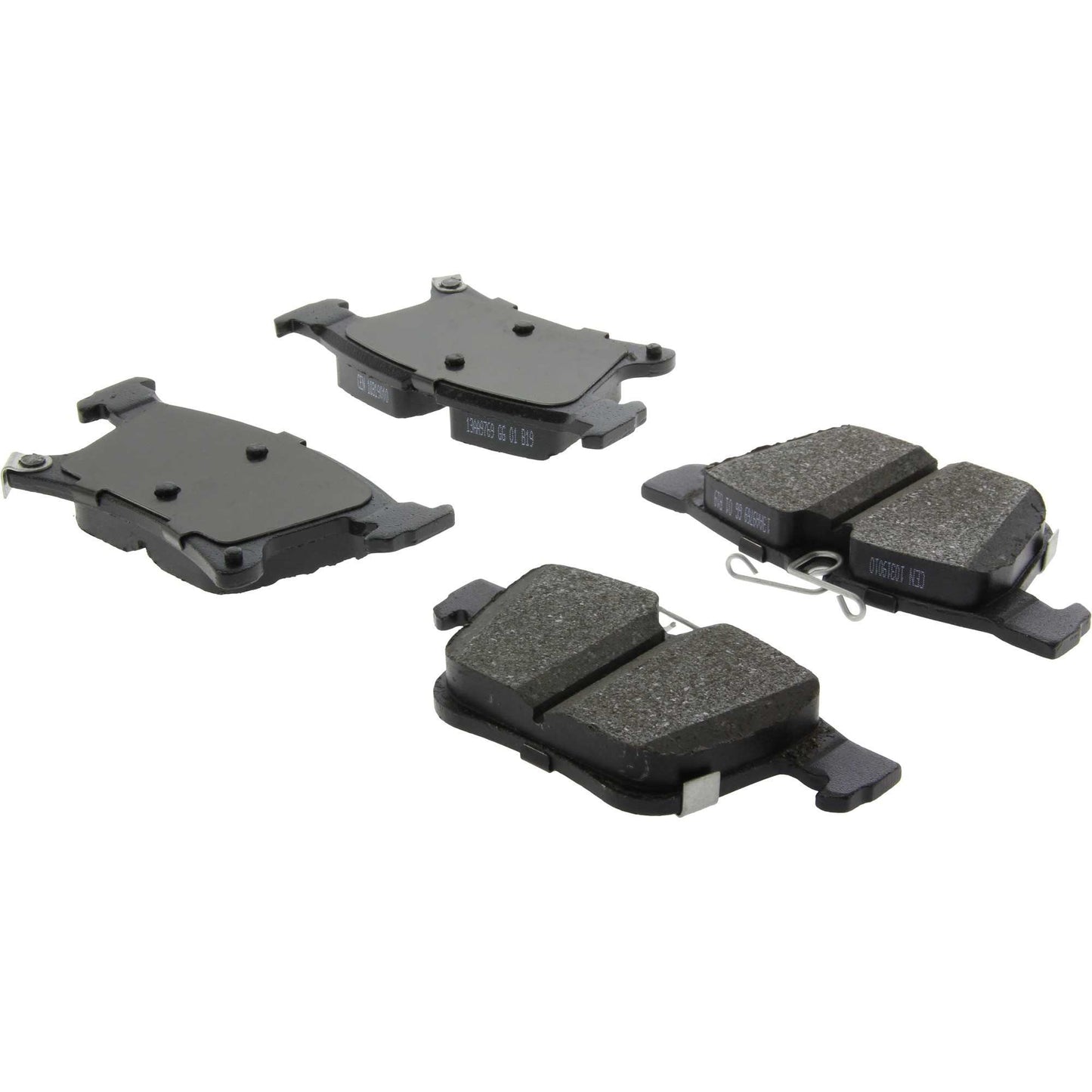 Angle View of Rear Disc Brake Pad Set CENTRIC 103.19010