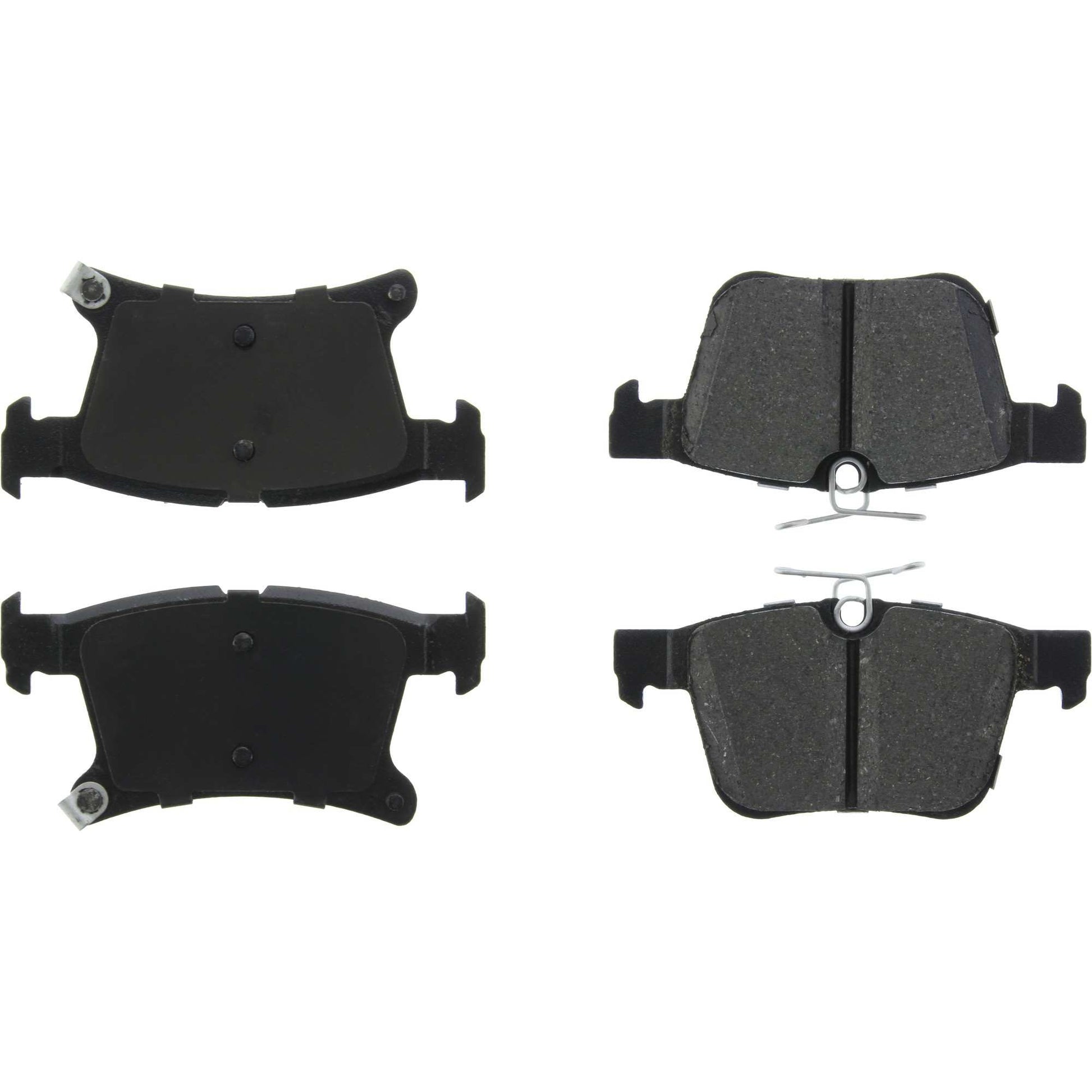 Top View of Rear Disc Brake Pad Set CENTRIC 103.19010