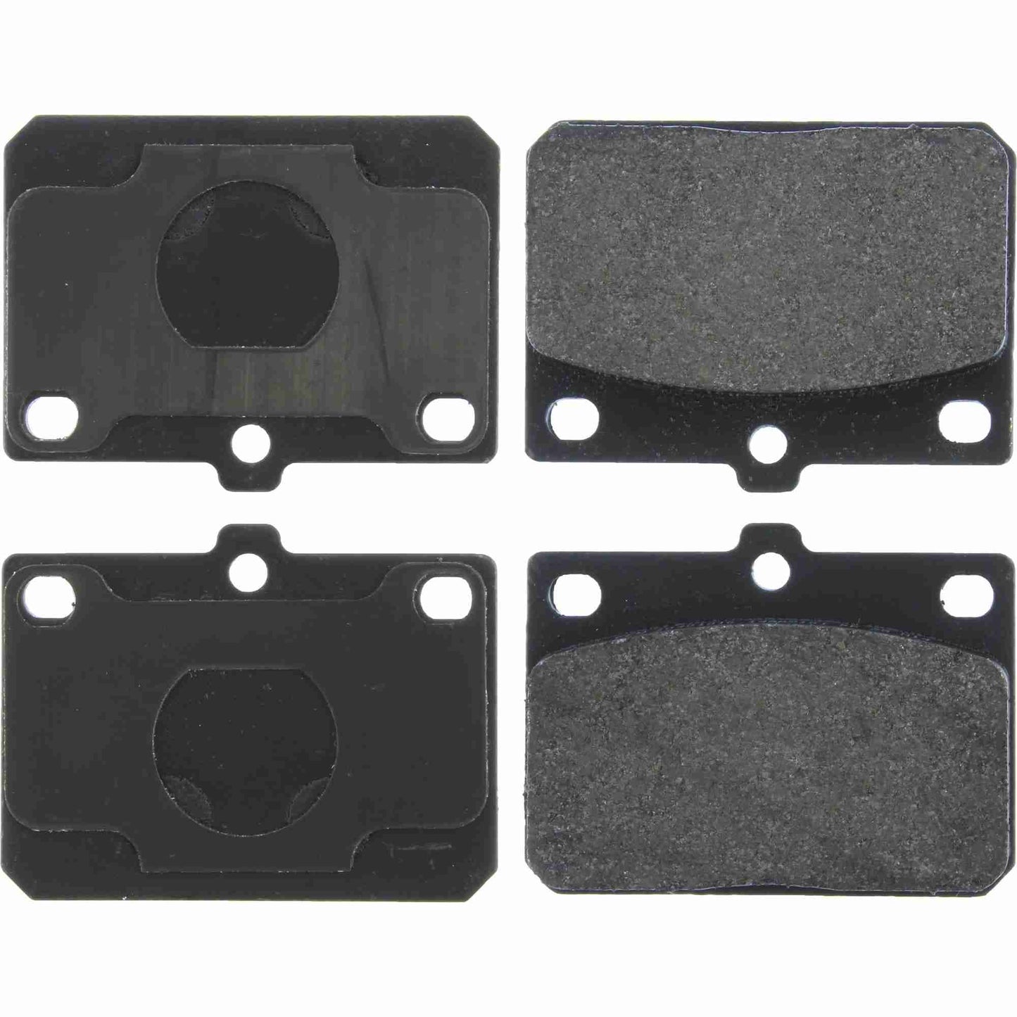 Top View of Front Disc Brake Pad Set CENTRIC 104.01010