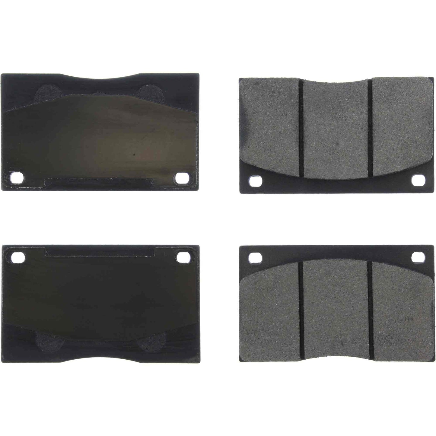 Top View of Front Disc Brake Pad Set CENTRIC 104.01350