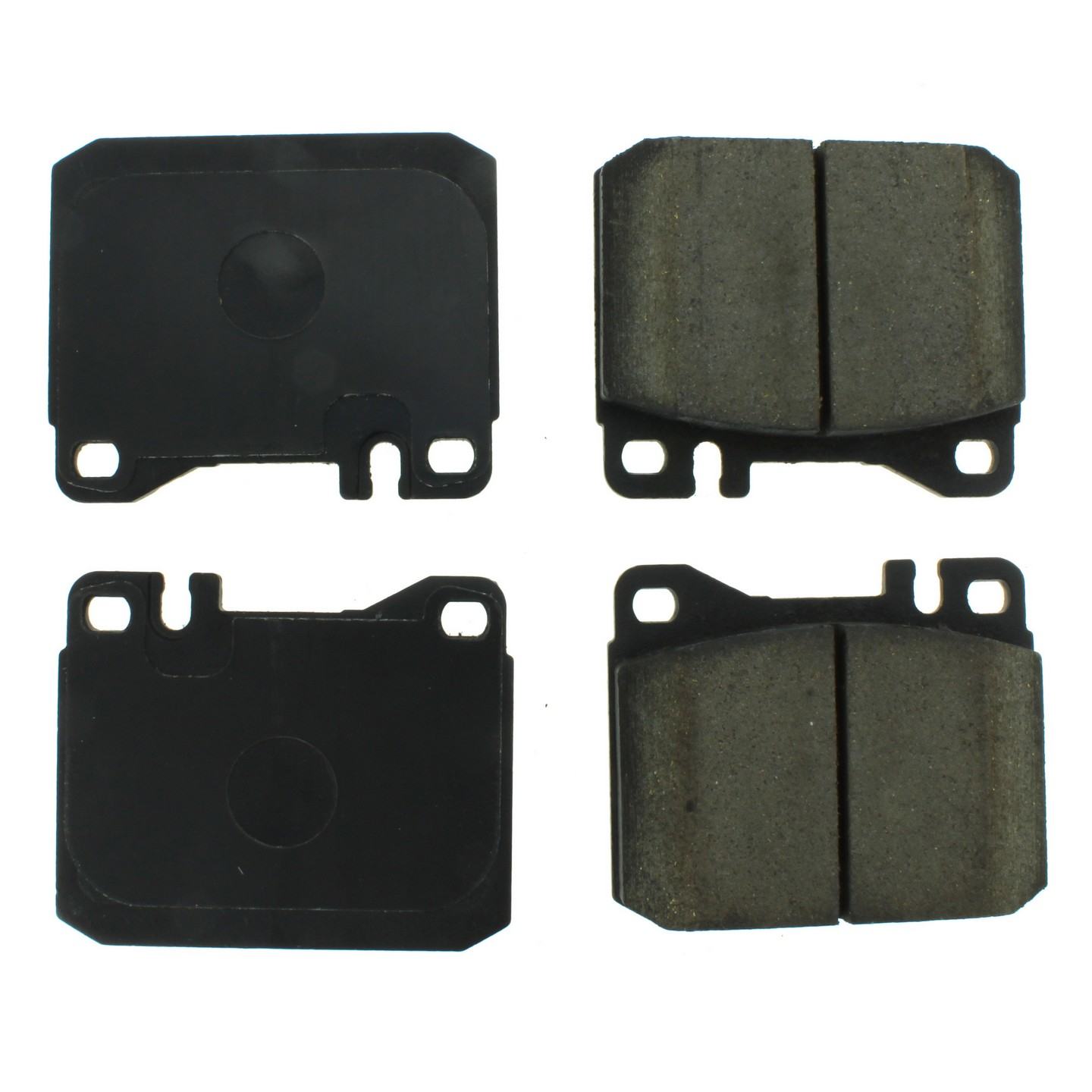 Top View of Front Disc Brake Pad Set CENTRIC 104.01451