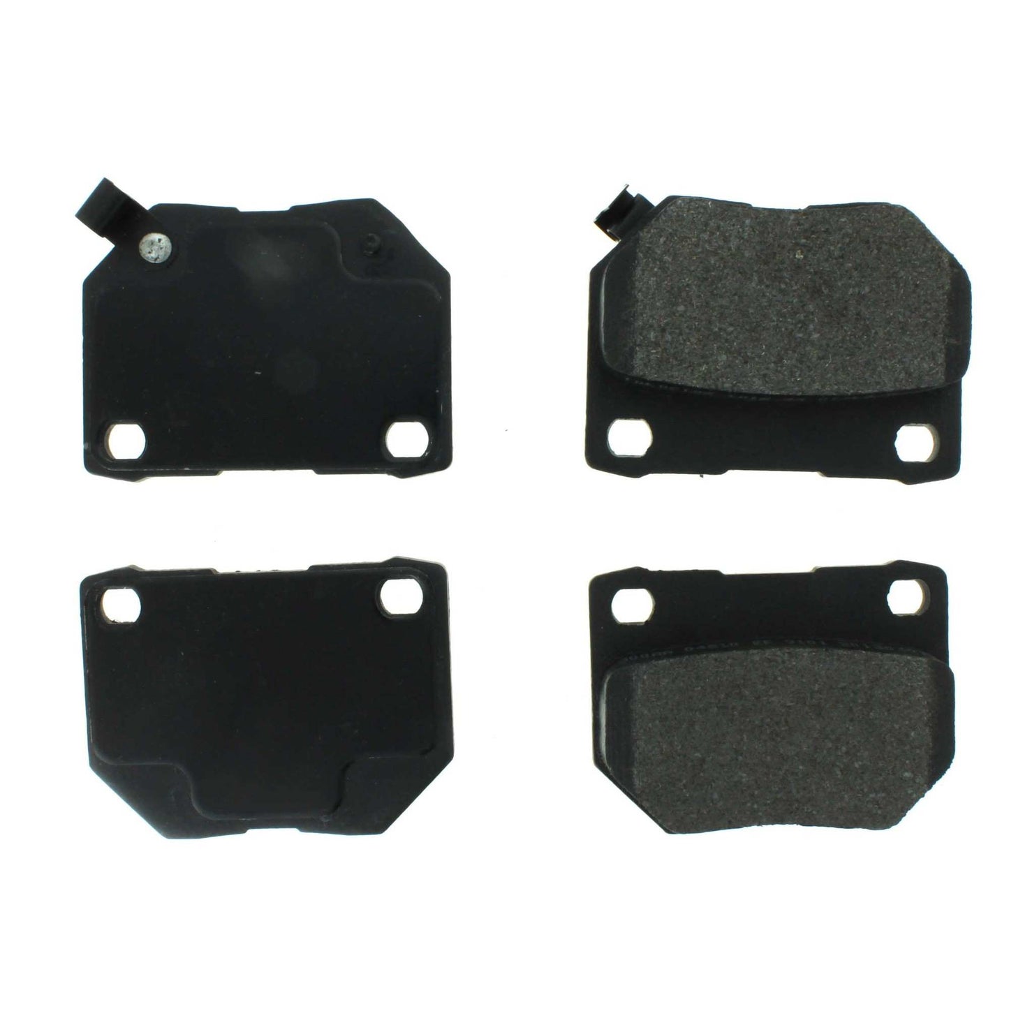 Top View of Rear Disc Brake Pad Set CENTRIC 104.04610