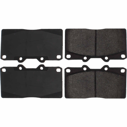 Top View of Front Disc Brake Pad Set CENTRIC 104.05310