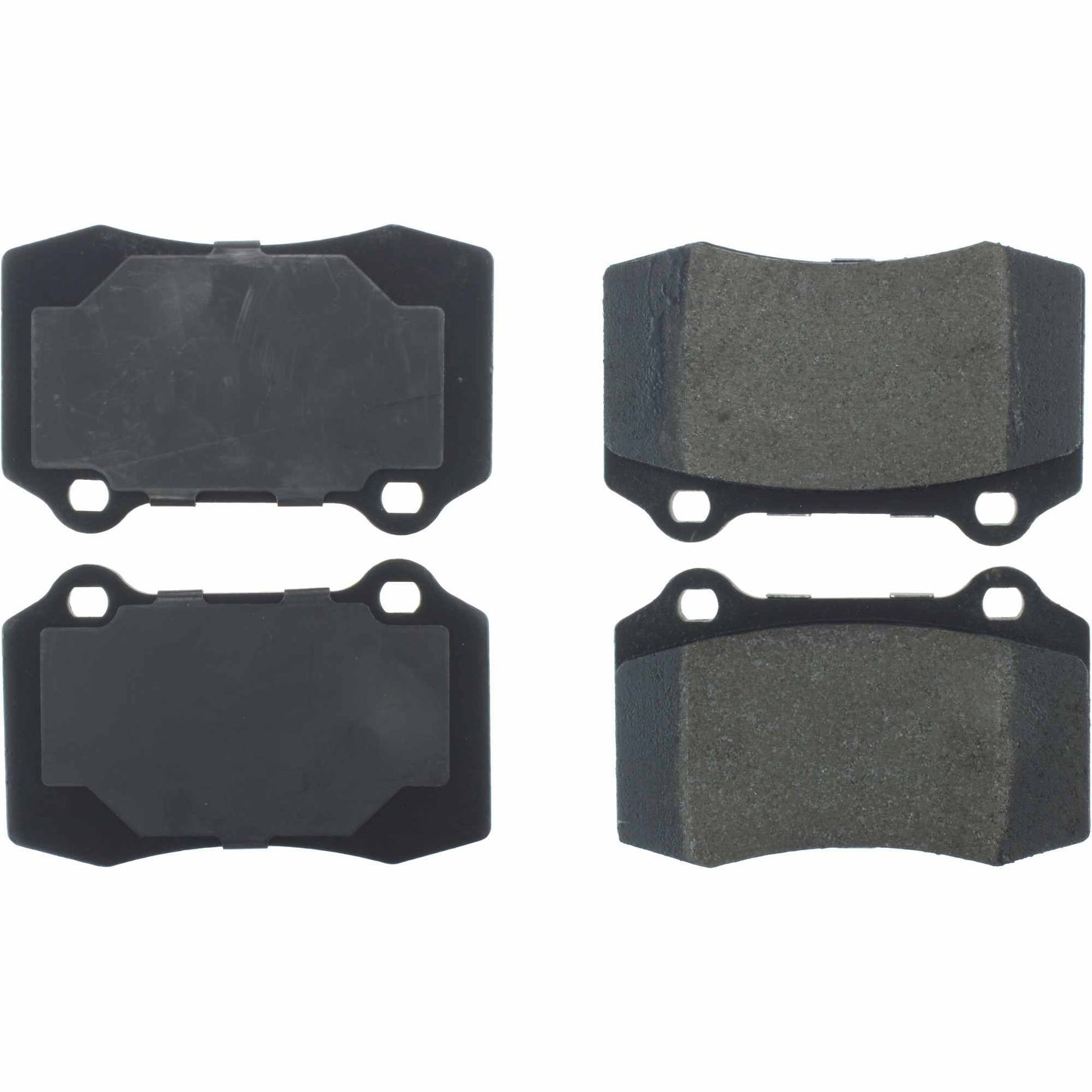 Top View of Rear Disc Brake Pad Set CENTRIC 104.05921