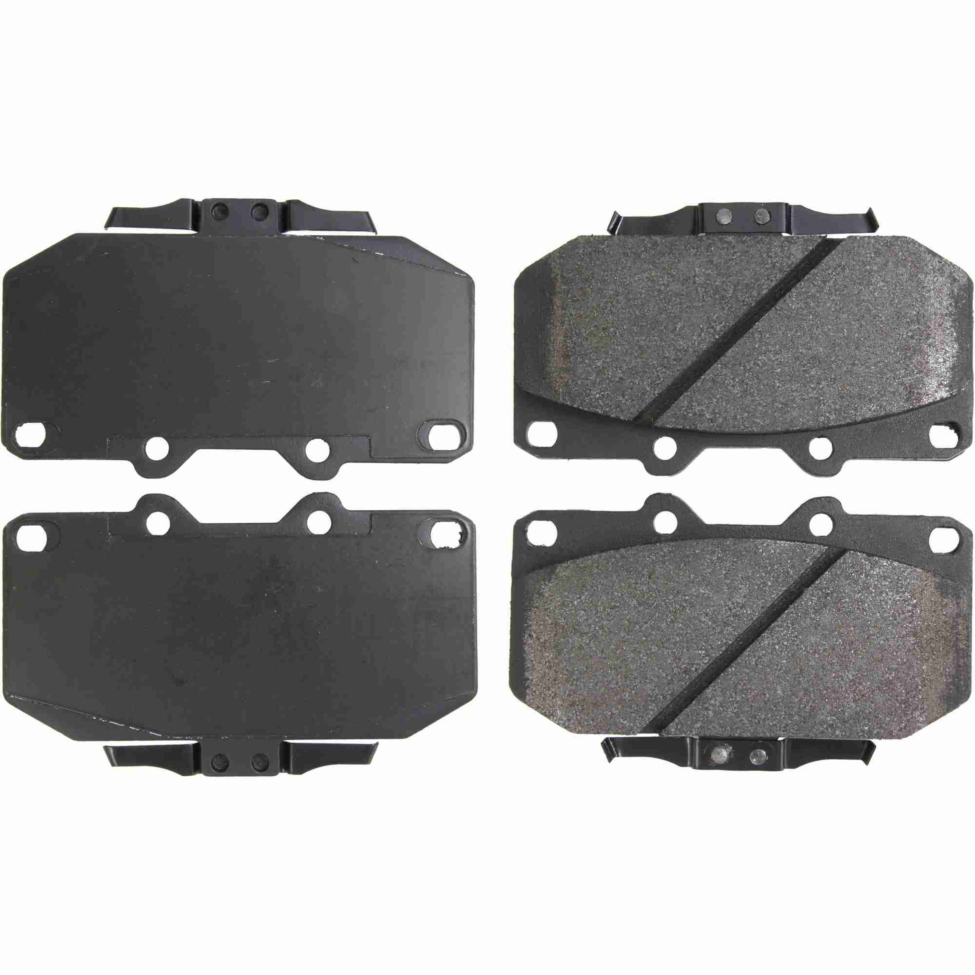 Top View of Front Disc Brake Pad Set CENTRIC 104.06470