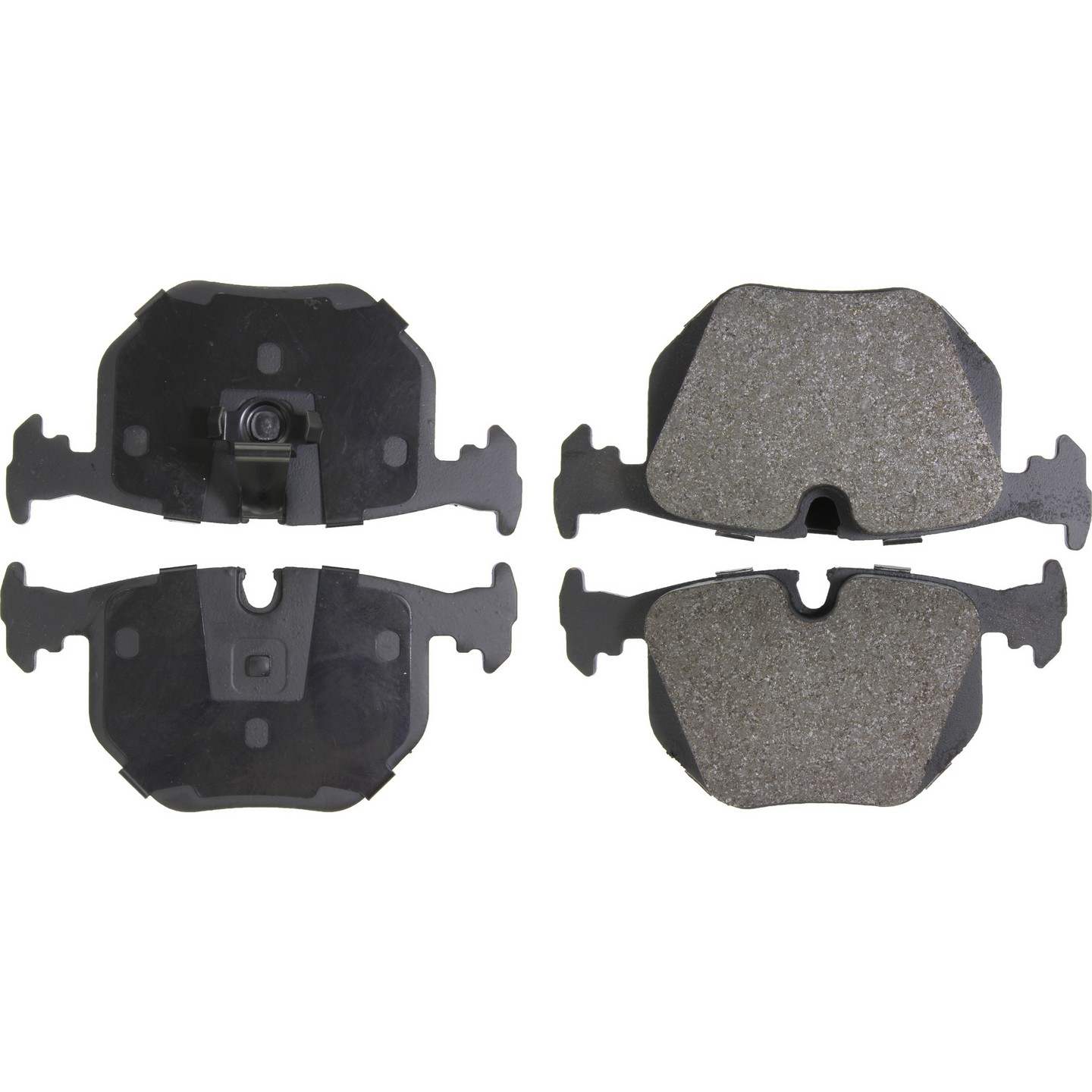 Top View of Rear Disc Brake Pad Set CENTRIC 104.06830