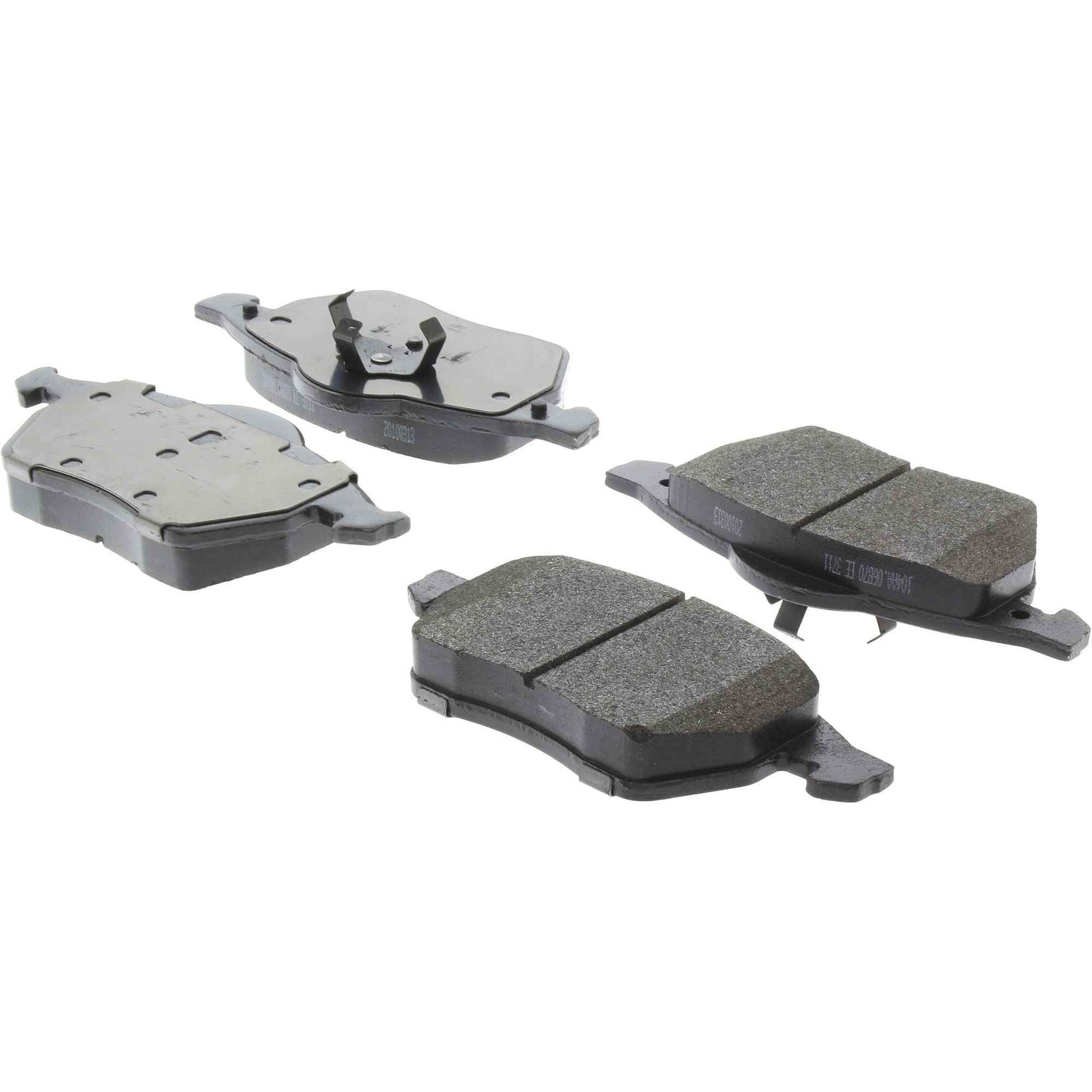 Angle View of Front Disc Brake Pad Set CENTRIC 104.06870