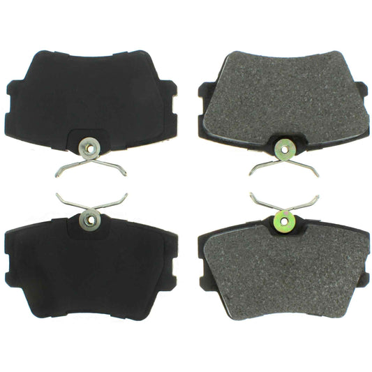 Top View of Rear Disc Brake Pad Set CENTRIC 104.07060