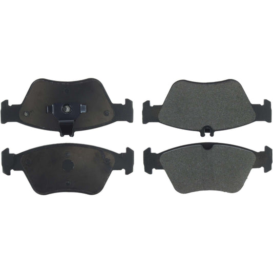 Top View of Front Disc Brake Pad Set CENTRIC 104.07100