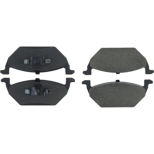 Top View of Front Disc Brake Pad Set CENTRIC 104.07680