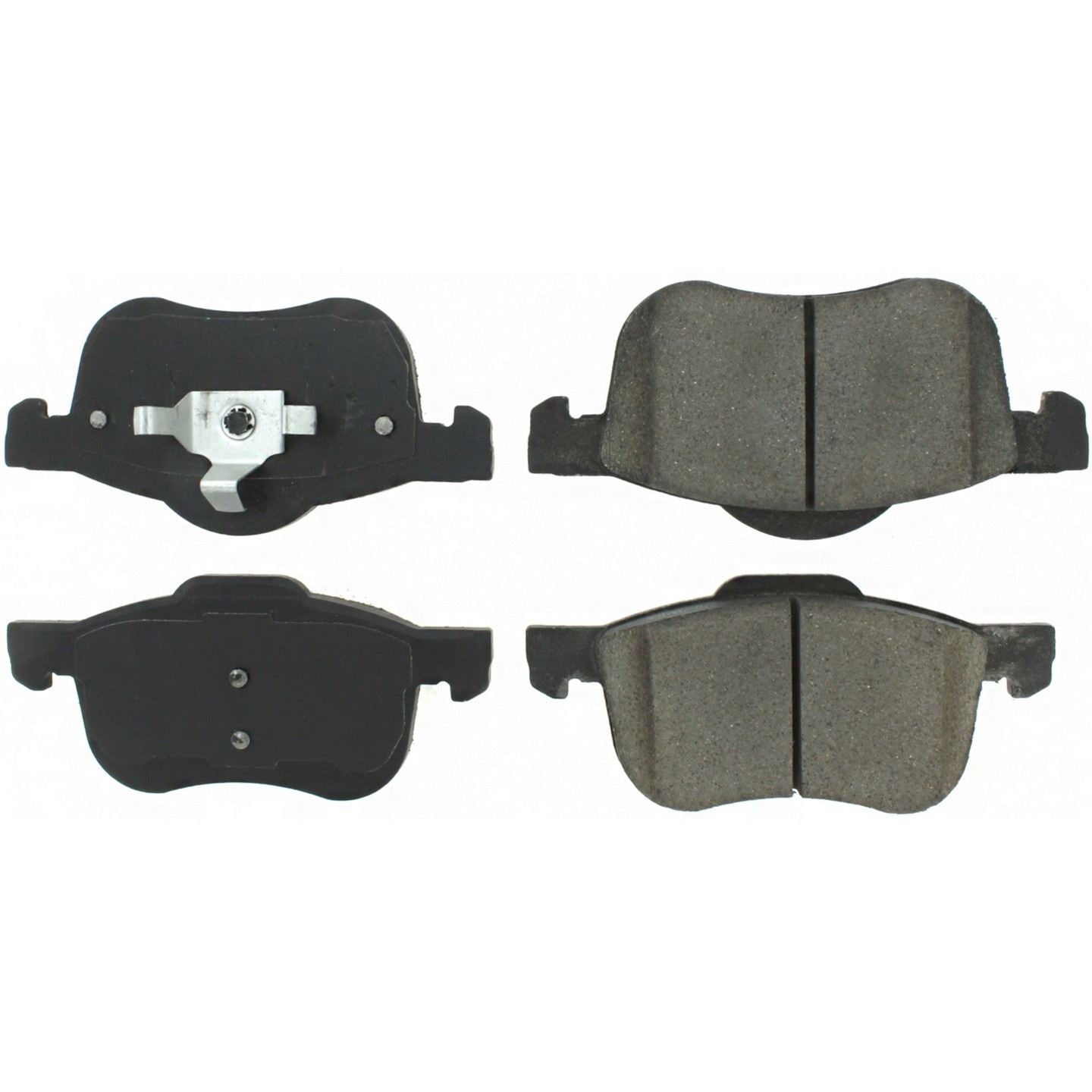 Top View of Front Disc Brake Pad Set CENTRIC 104.07940