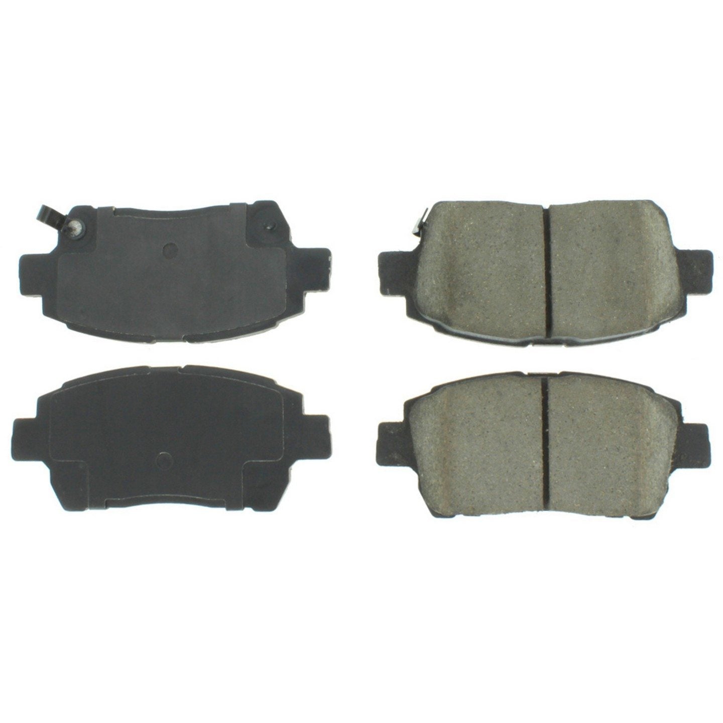 Top View of Front Disc Brake Pad Set CENTRIC 104.08220