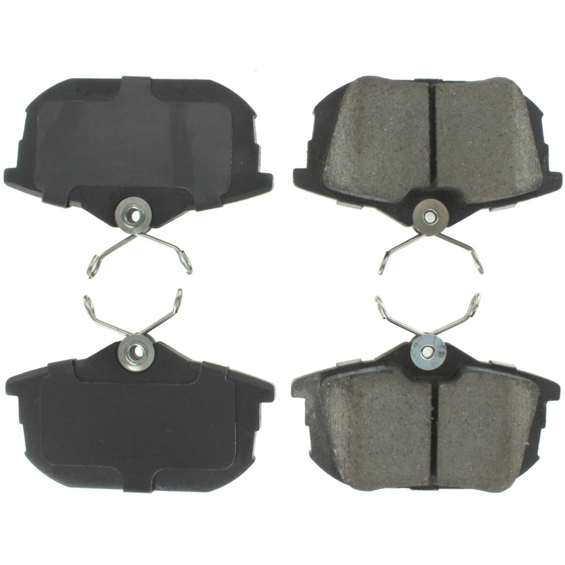 Top View of Rear Disc Brake Pad Set CENTRIC 104.08380