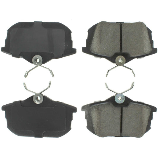 Top View of Rear Disc Brake Pad Set CENTRIC 104.08380