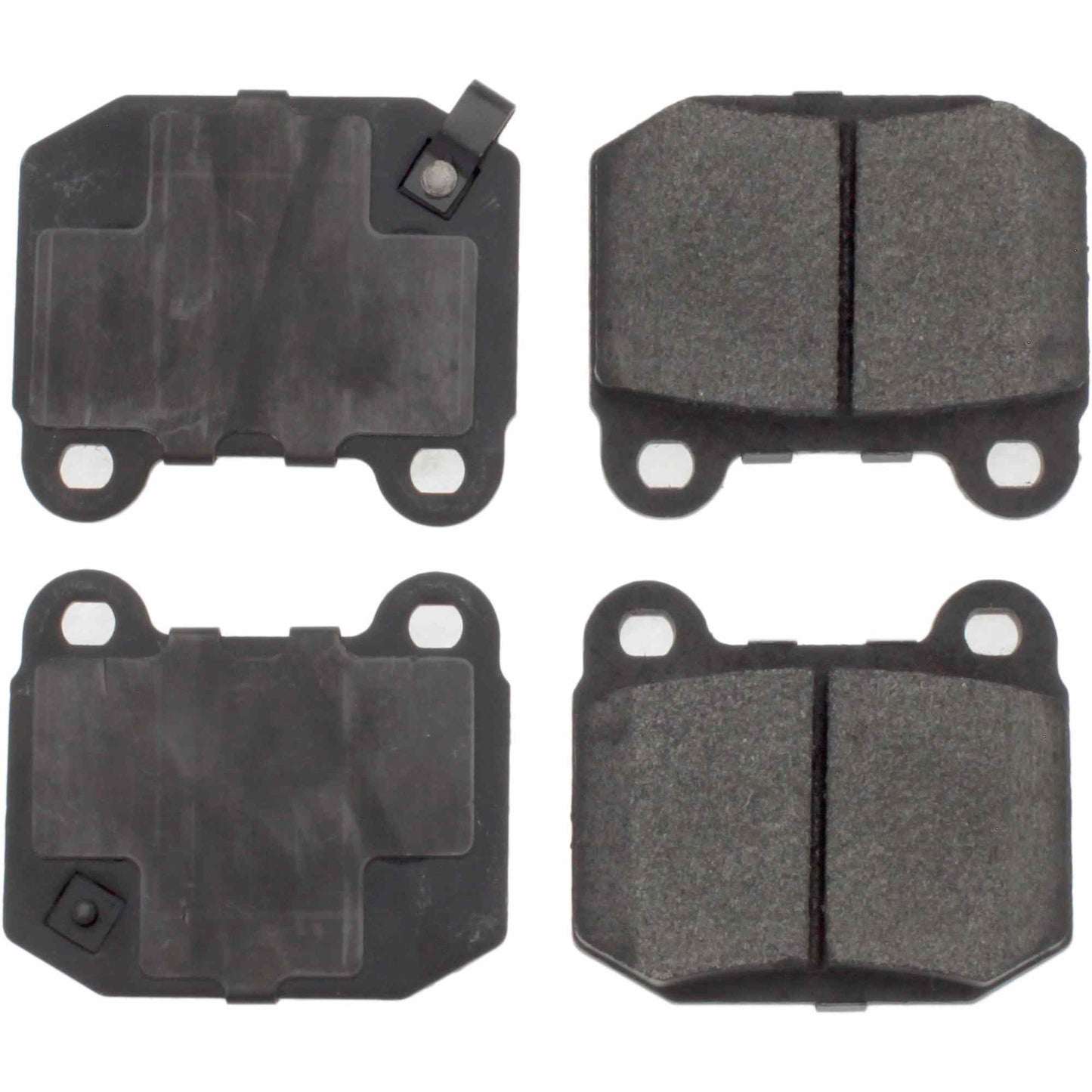 Top View of Rear Disc Brake Pad Set CENTRIC 104.09611