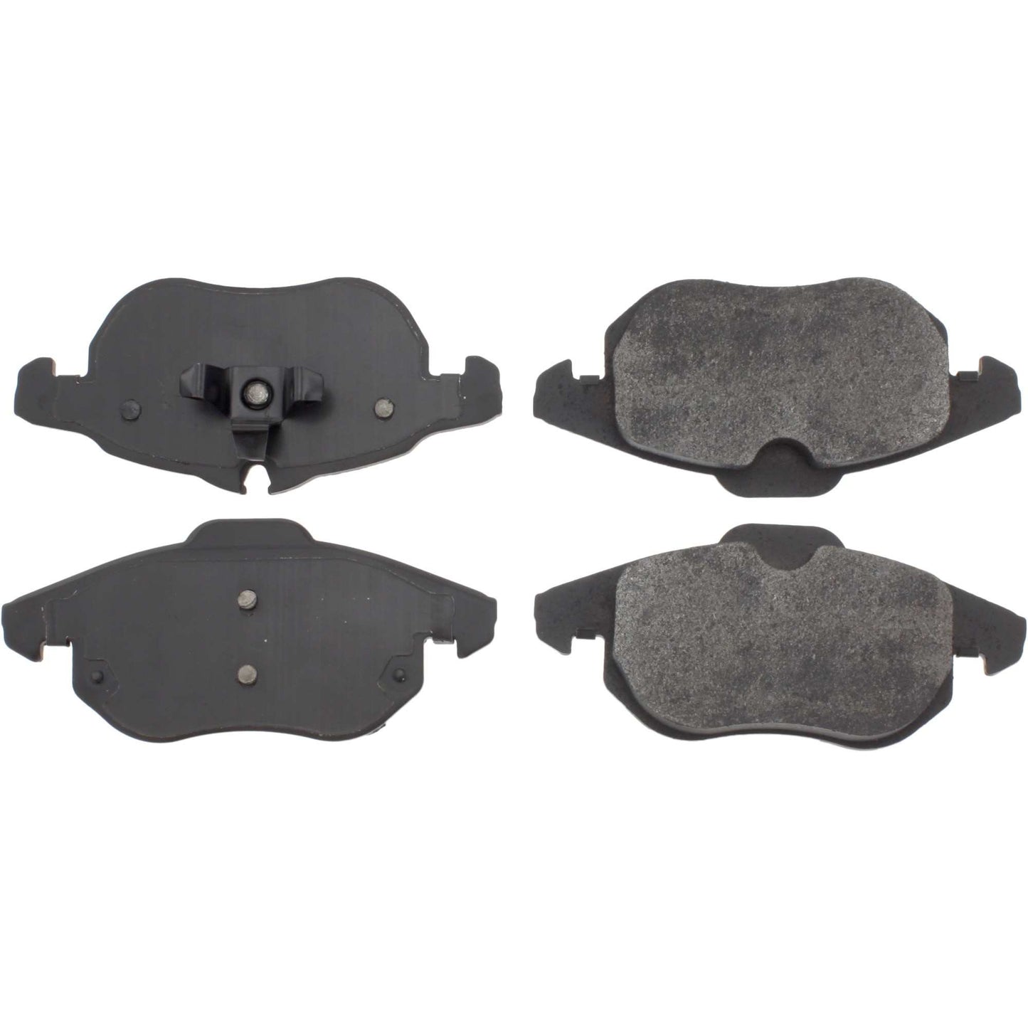 Top View of Front Disc Brake Pad Set CENTRIC 104.09721