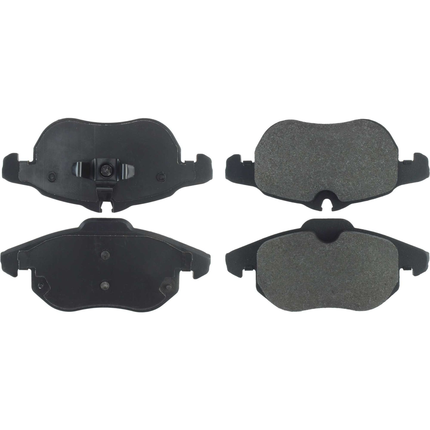 Top View of Front Disc Brake Pad Set CENTRIC 104.09722