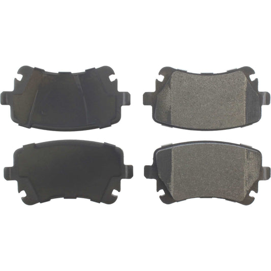 Top View of Rear Disc Brake Pad Set CENTRIC 104.10180