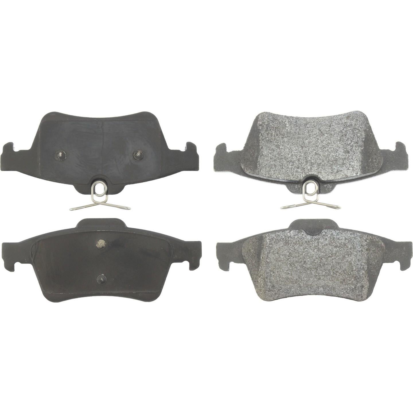 Top View of Rear Disc Brake Pad Set CENTRIC 104.10950