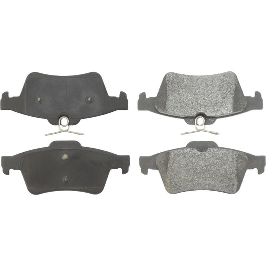 Top View of Rear Disc Brake Pad Set CENTRIC 104.10950