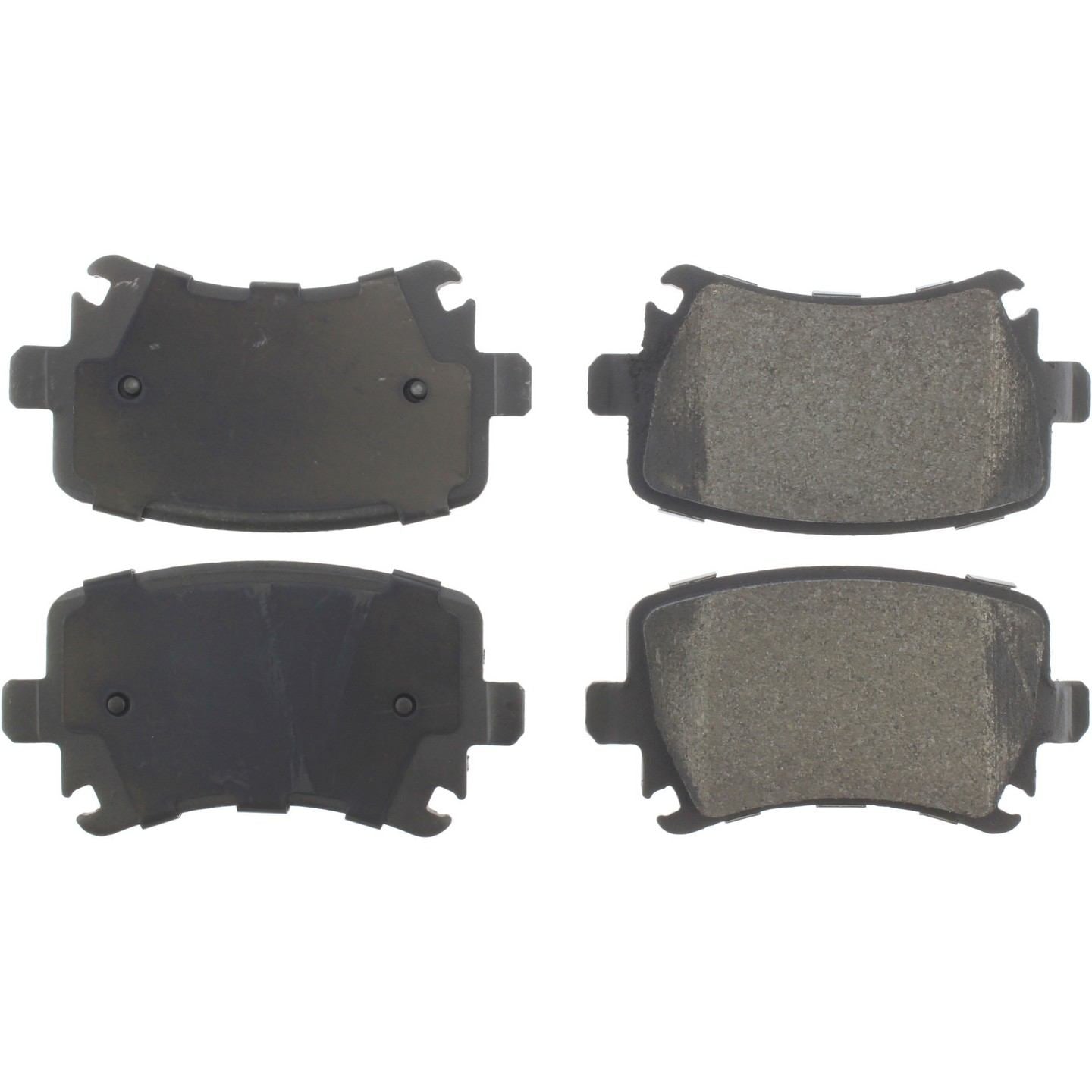 Top View of Rear Disc Brake Pad Set CENTRIC 104.11080