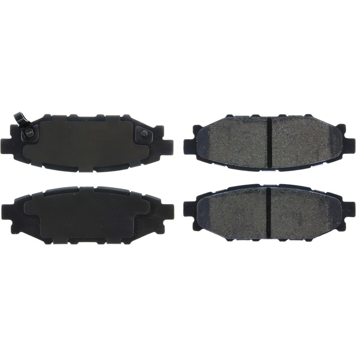 Top View of Rear Disc Brake Pad Set CENTRIC 104.11140