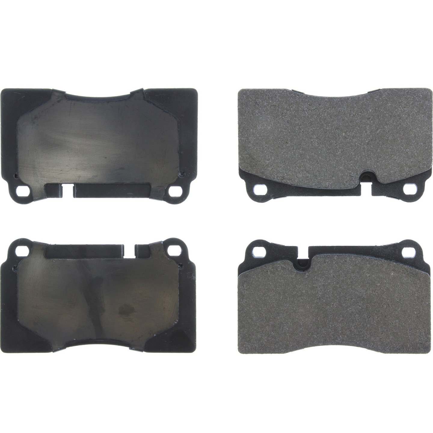 Top View of Front Disc Brake Pad Set CENTRIC 104.11650