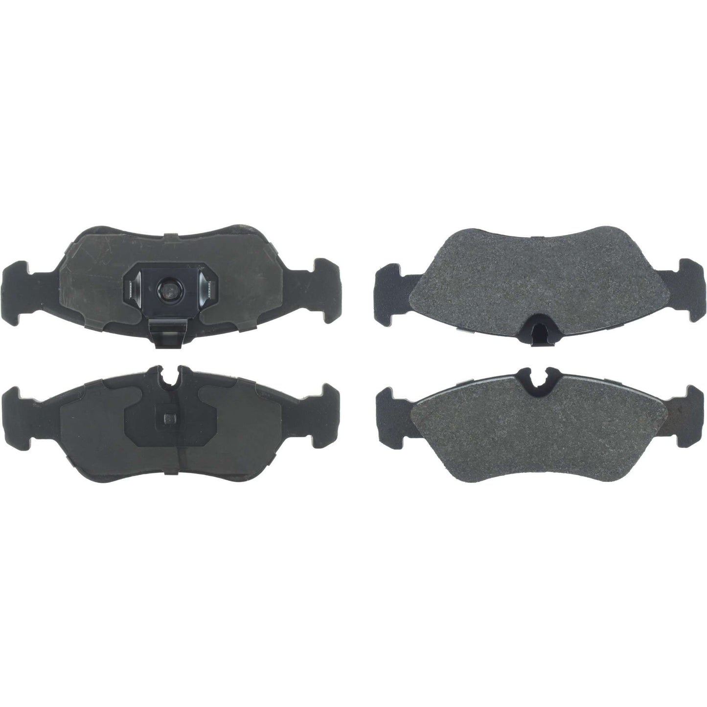 Top View of Rear Disc Brake Pad Set CENTRIC 104.12290