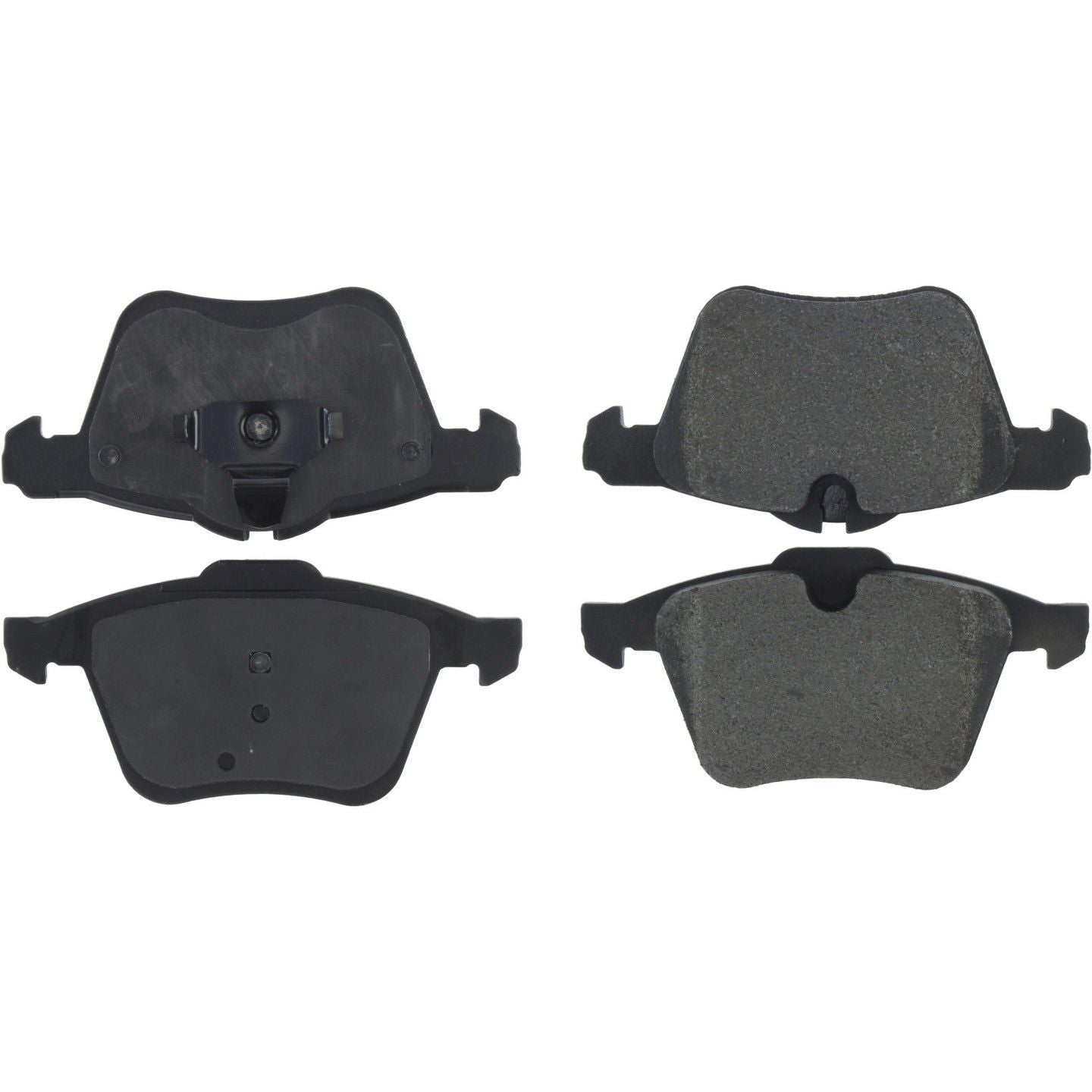 Top View of Front Disc Brake Pad Set CENTRIC 104.12400