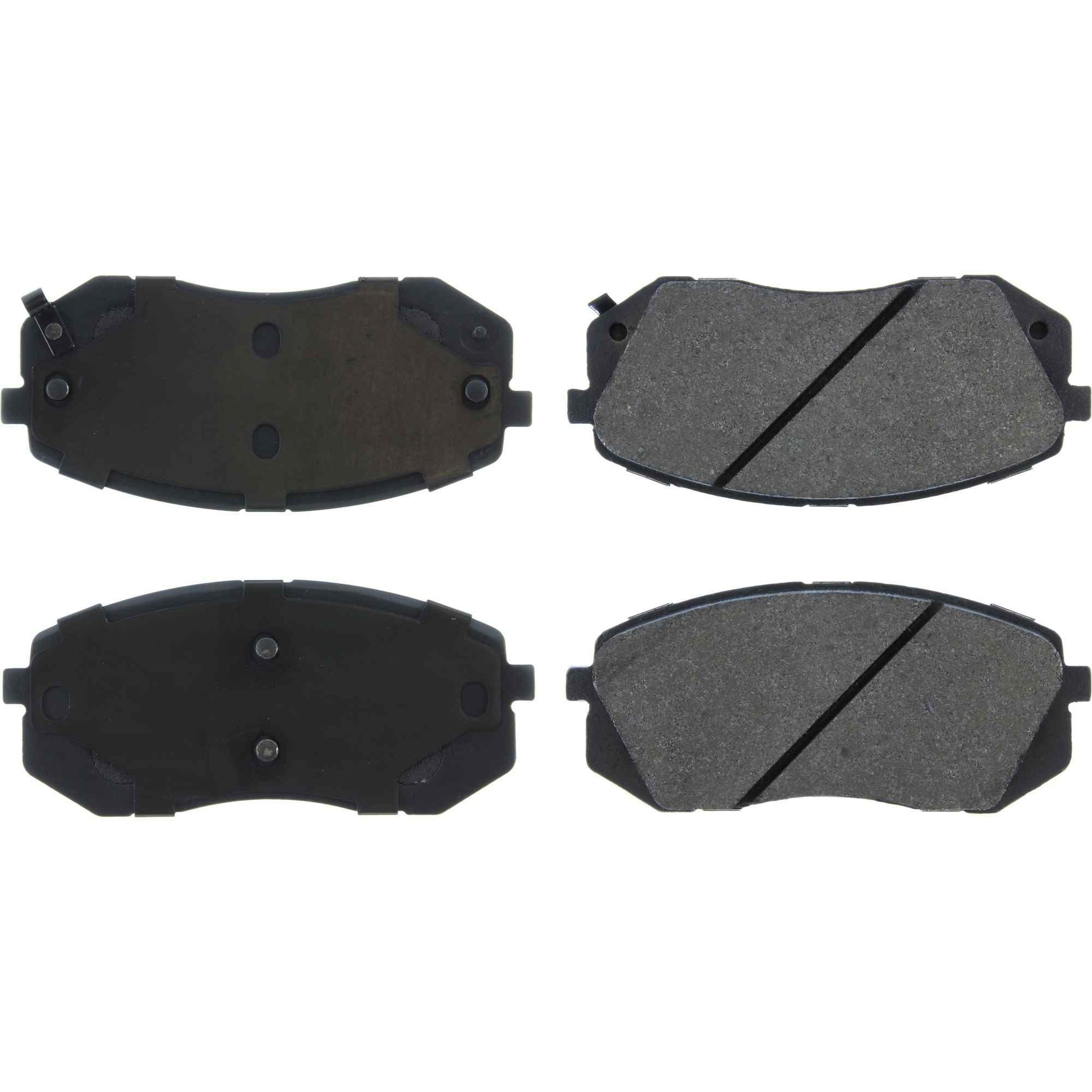 Top View of Front Disc Brake Pad Set CENTRIC 104.12951