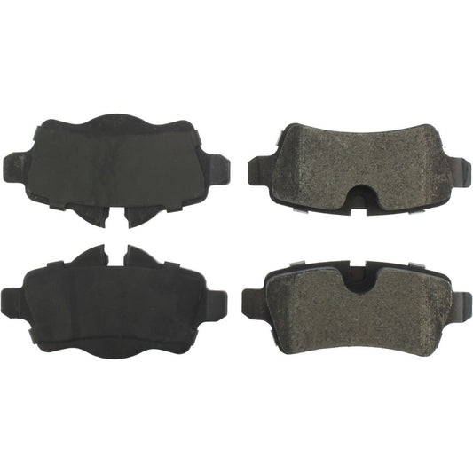 Top View of Rear Disc Brake Pad Set CENTRIC 104.13090