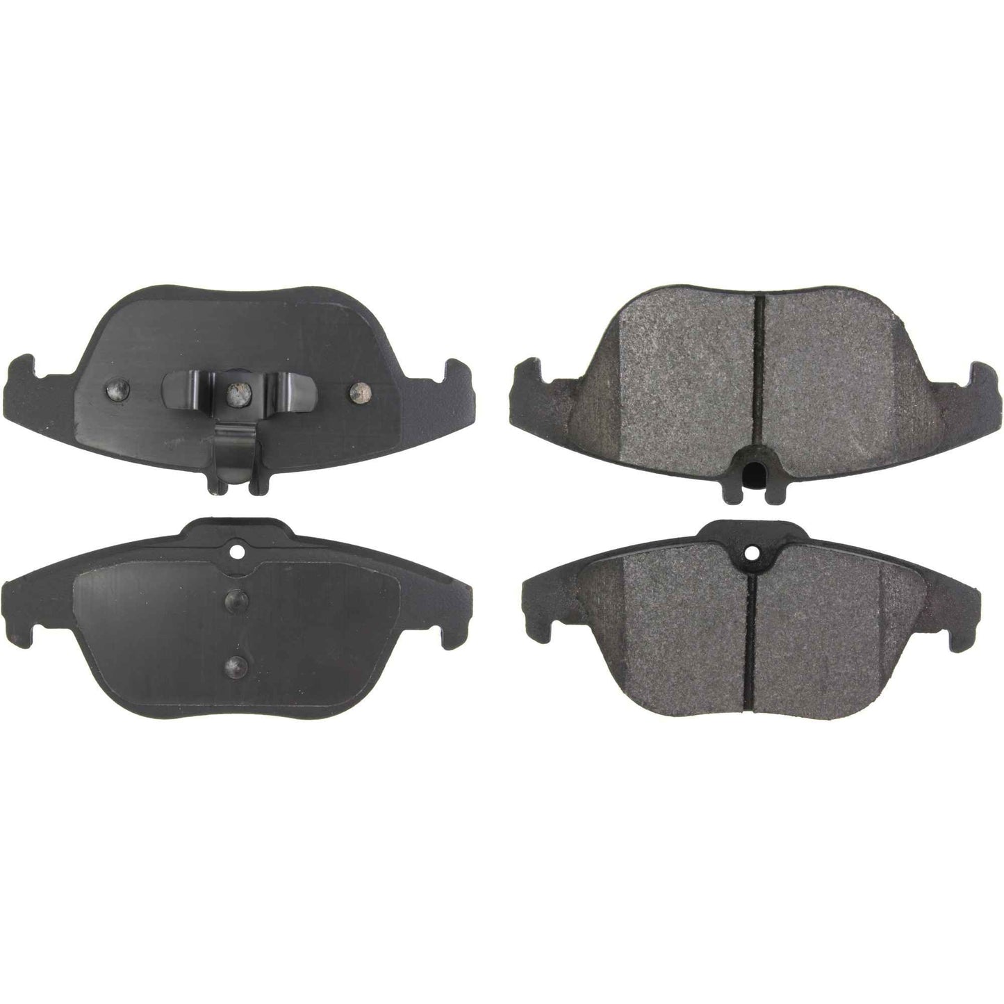 Top View of Rear Disc Brake Pad Set CENTRIC 104.13411