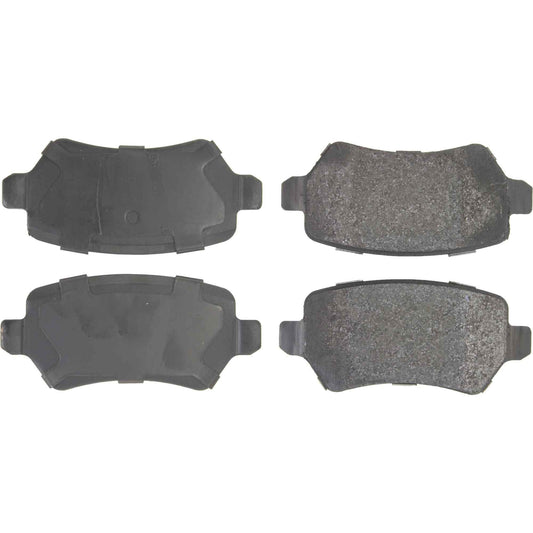 Top View of Rear Disc Brake Pad Set CENTRIC 104.13620